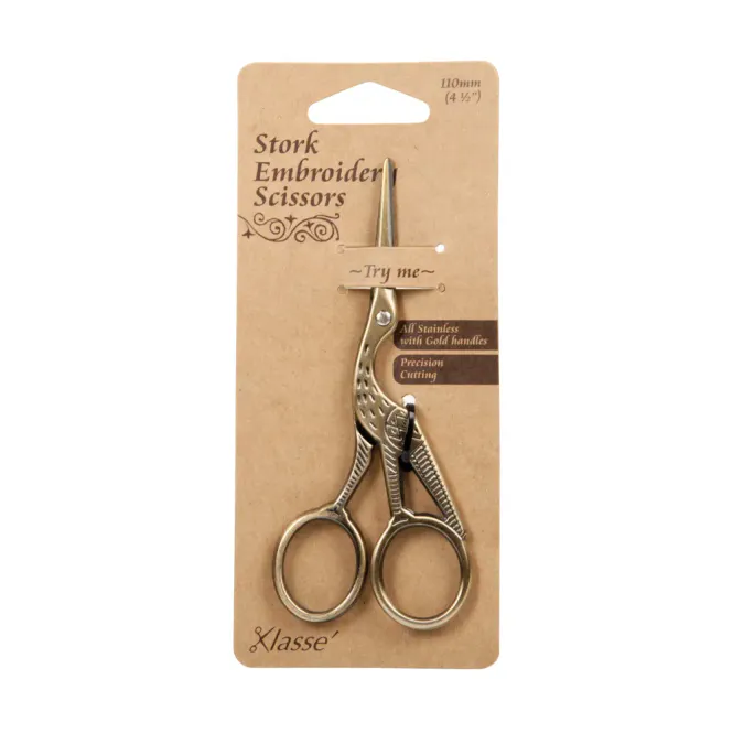 Hovedbilde Stork Broderisaks - 11 cm