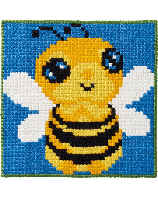 Hovedbilde Barnestramaj || Bie 25x25cm